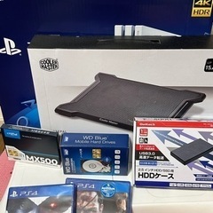 売り切れ　PS4Pro1TB SSD換装済み＋外付けSHDD2TB+冷却台+未開封ソフト2本つき