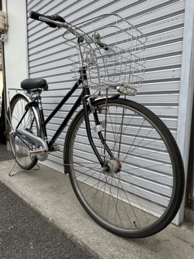 ☆前後タイヤ新古品☆ 27型内装3段LEDオートライト通学車　防犯登録料込‼︎ 《No.286》