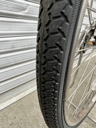 ☆前後タイヤ新古品☆ 27型内装3段LEDオートライト通学車　防犯登録料込‼︎ 《No.286》