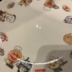 18センチ　アンパンマンプレート3点の画像