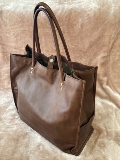 【最終値下げセール】ソメスサドルsomes saddleトートバッグ　ブラウン