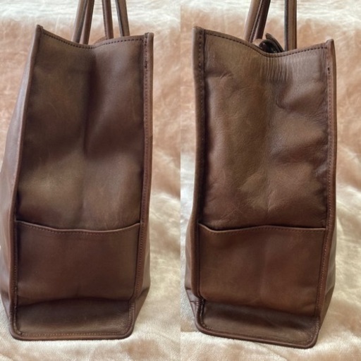 【最終値下げセール】ソメスサドルsomes saddleトートバッグ　ブラウン