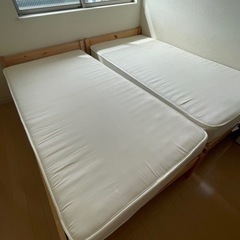無印良品ベッド差し上げます①