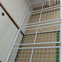 譲ります！白パイプベッド 引取できる方に