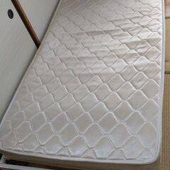 譲ります！白パイプベッド 引取できる方にの画像