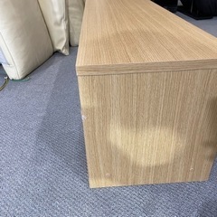 テレビ台　一部破損有りの画像