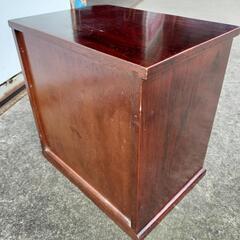 木製収納　小引き出し5段　小さな引き出しの画像