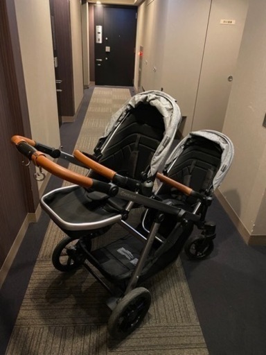 2人乗りベビーカー
