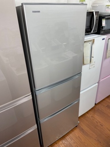 送料・設置込み　冷蔵庫　330L TOSHIBA 2018年