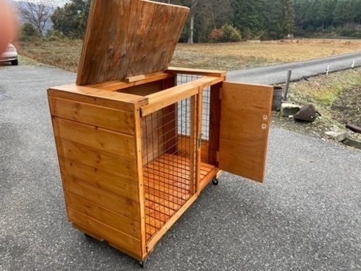 犬小屋　手作り　大型犬