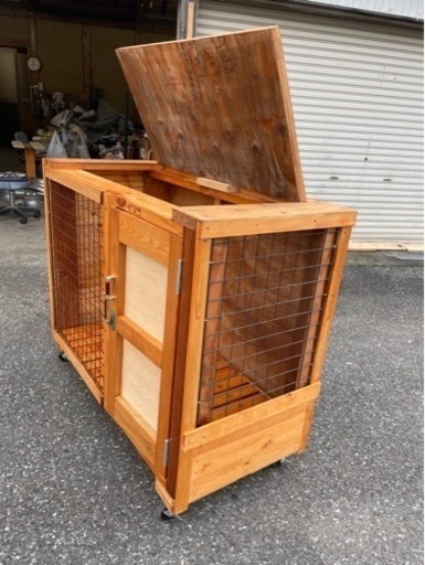 犬小屋　手作り　大型犬