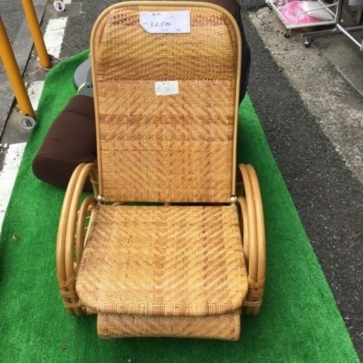 籐の座椅子