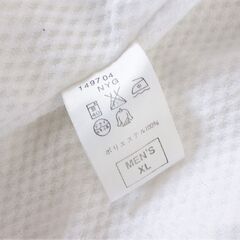 【No.31】NIKE フード収納 ウインドブレーカー ラインジャケット ホワイト XLサイズの画像