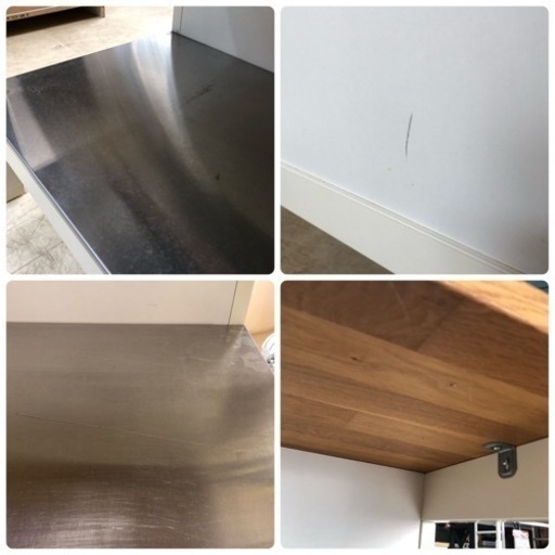 IKEA アイランドキッチン キッチンカウンター ナチュラル  白  幅120〜130 カウンター 引っ越し 開店準備