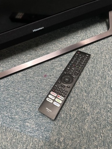 【美品】Hisense 50型4Kテレビ U8F スタンド付き