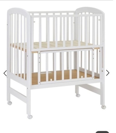 カトージ　ベビーベッド　ミニベッド　ハイポジションアーチ　布団つけます。