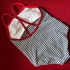 【再々値下げ！】女の子水着　スイムウェア・pom ponette100〜110位の画像