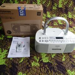 TOSHBA CDラジオカセットレコーダー美品の画像