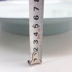 【No.2】メラミン食器 中華大皿 青緑色 直径39cmの画像