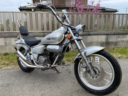 ☆マグナ50.リトルアメリカン！バッテリー・プラグなど新品交換^_^キャブレーターオーバーホールで快調！！50cc原付オートバイ☆