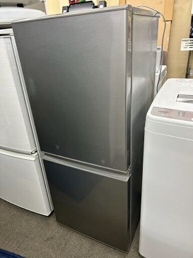 2021年製　AQUA アクア　ノンフロン冷凍冷蔵庫　AQR-13K(S)■126L