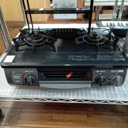 ★【リンナイ】LPガス　ガステーブル　2021年(NTM34BKL)【3ヶ月保証付き】店頭販売のみ