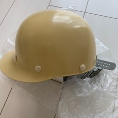 未使用　作業用ヘルメット　野球帽型