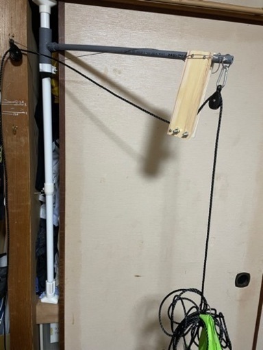 簡単買い物荷物吊り上げ下ろし機