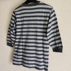 NIKE 旧ロゴ　七分ハーフスリーブＴシャツ　サイズＳの画像