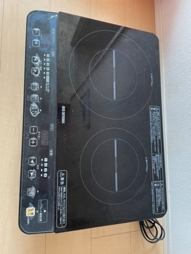 緊急❗️2口IHコンロ　アイリスオーヤマ　100V