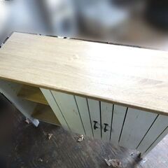 NITORI/ニトリ■キャビネット マリーナ 収納 キャビネット フレンチカントリー風 木目調 ホワイト の画像