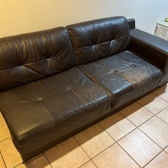 3人掛けソファ　【傷あり】の画像