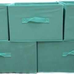 Amazonベーシック 布製引き出し 5段 収納 BOX  折り...