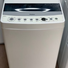 送料・設置込み　洗濯機　4.5kg Haier 2020年