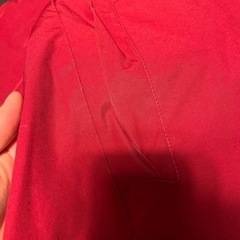 GU マウンテンパーカー　黒/赤　サイズMの画像