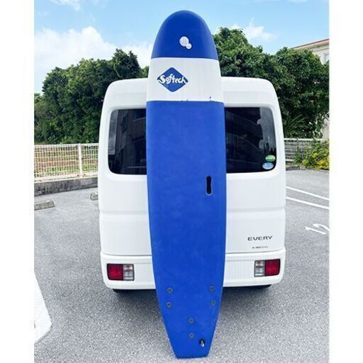 【商品動画あり】ソフテック サーフボード 7’6ft  【受付終了しました。】