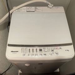 お譲り先決まりました★ハイセンス　Hisense 洗濯機 201...