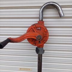 ドラム缶用手漕ぎポンプの画像