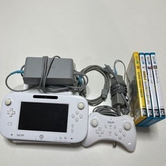 WiiU本体 ソフト4本セット