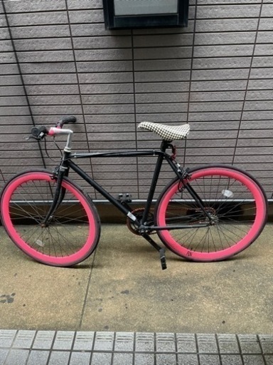 ライダースカフェ　ロードバイク　チェーンキー付き