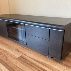 テレビボード（ニトリ製）ブラウンの画像