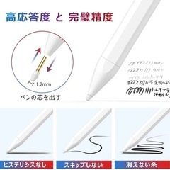 【新品未使用品】iPad タッチペン　急速充電の画像