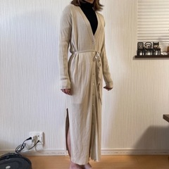 新品定価4,990円➕税　ROPE PICNICロングカーディガンの画像