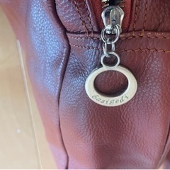 本革のリュックサックの画像