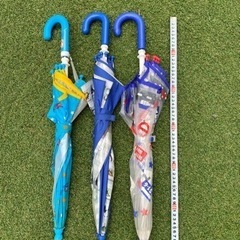男の子・3本セット・キッズ傘（全て約40cm）