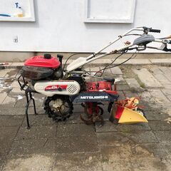 群馬県　三菱　二輪管理機　MSD656　馬力あります！最大6馬力...