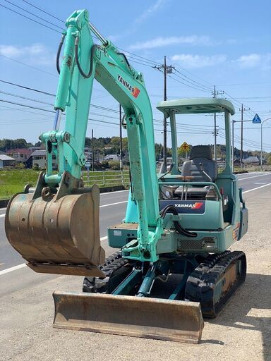 【U-0063】ヤンマー　B27-2　ミニ油圧ショベル　バックホー　ユンボ　3トンクラス 　倍速あり