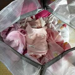 新生児〜50.60サイズの肌着、服　女のコ