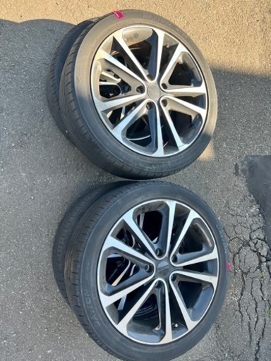 【お取引中】18インチ　ホイール4本 (225/45R18)