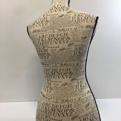 ○レディーストルソー マネキン 裁縫 手芸 洋服 ハンドメイド 店内ディスプレイ 脚なし 中古品(NF230406)498-45の画像